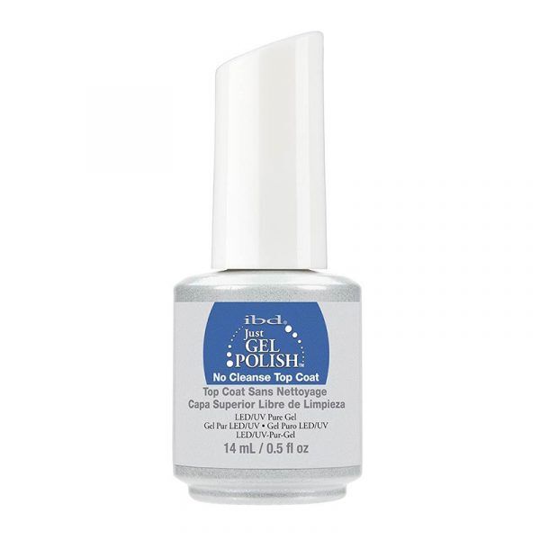 IBD Just Gel No Cleanse Top Coat – Tops bez lipīgā slāņa