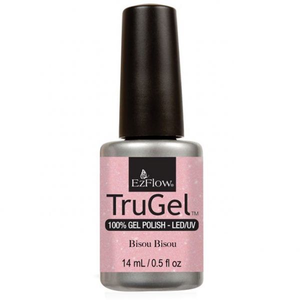 EzFlow TruGel Nail Polish - Gēla nagu laka Bisou Bisou