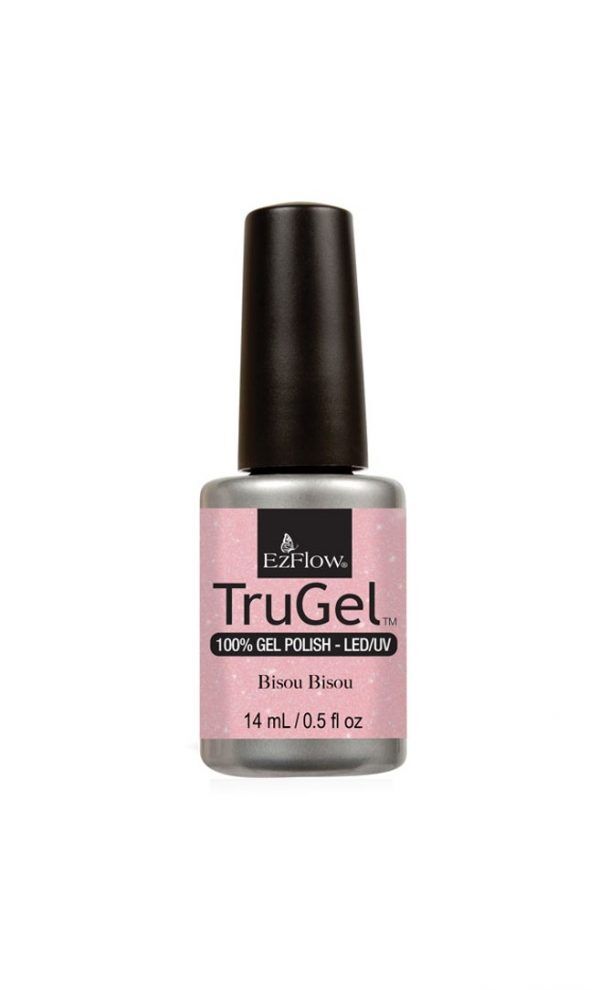 EzFlow TruGel Nail Polish - Gēla nagu laka Bisou Bisou