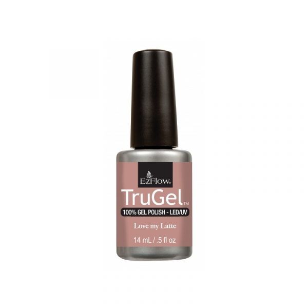 EzFlow TruGel Nail Polish - Gēla nagu laka Love My Latte